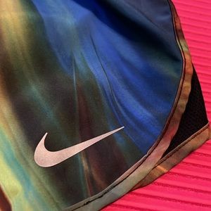 Nike M running shorts lined multicolor like new